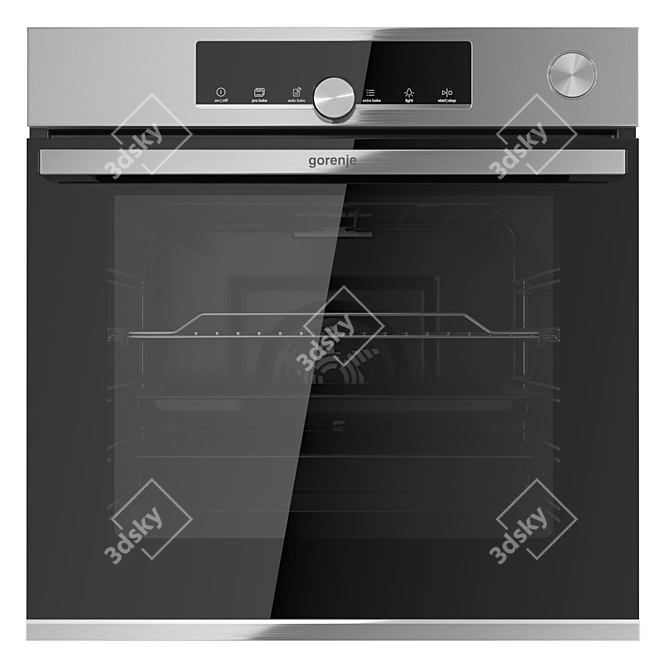 Title: Gorenje Built-In Oven BSA6747A04X 3D model image 2