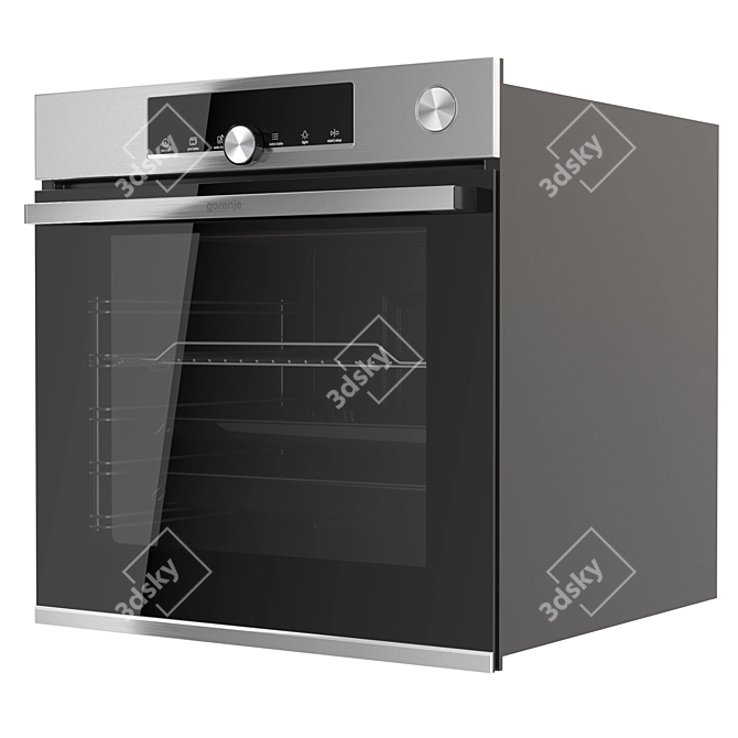 Title: Gorenje Built-In Oven BSA6747A04X 3D model image 3