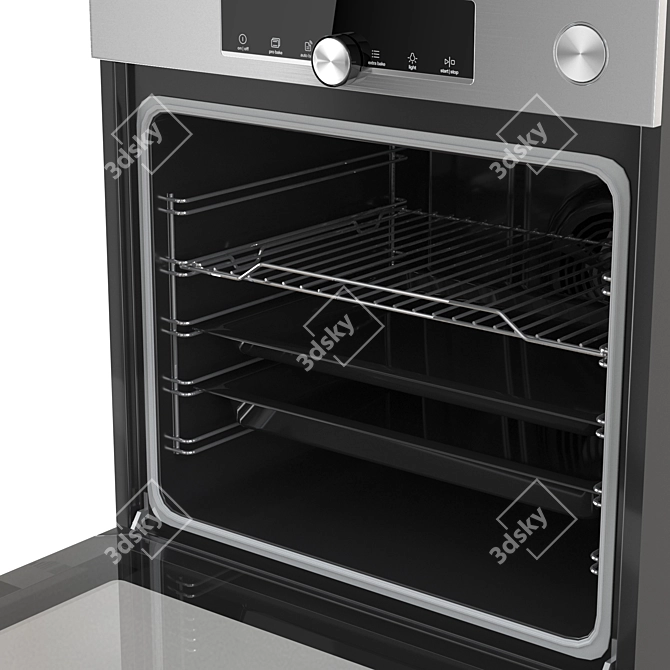 Title: Gorenje Built-In Oven BSA6747A04X 3D model image 6