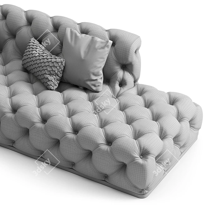 Vittoria Frigerio Caracciolo Daybed 3D Model 3D model image 7