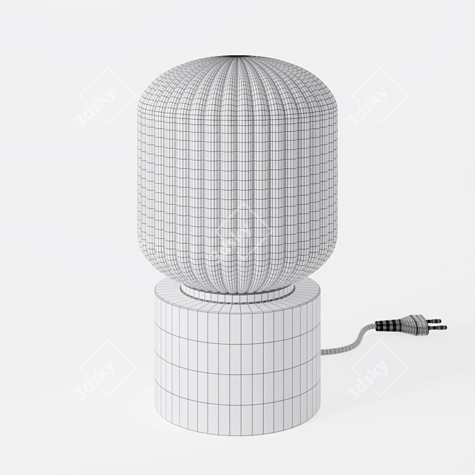 Elegant Solklint Table Lamp 3D model image 3