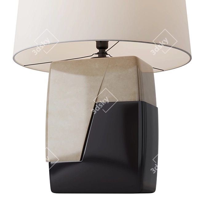 Whimsical Elemental Isola Table Lamp 3D model image 2