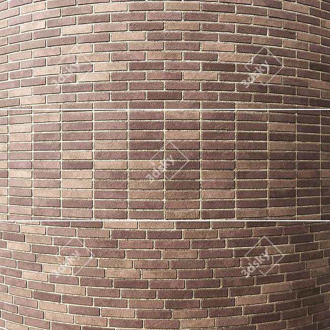 Seamless Brick Texture Pack 3D model image 3