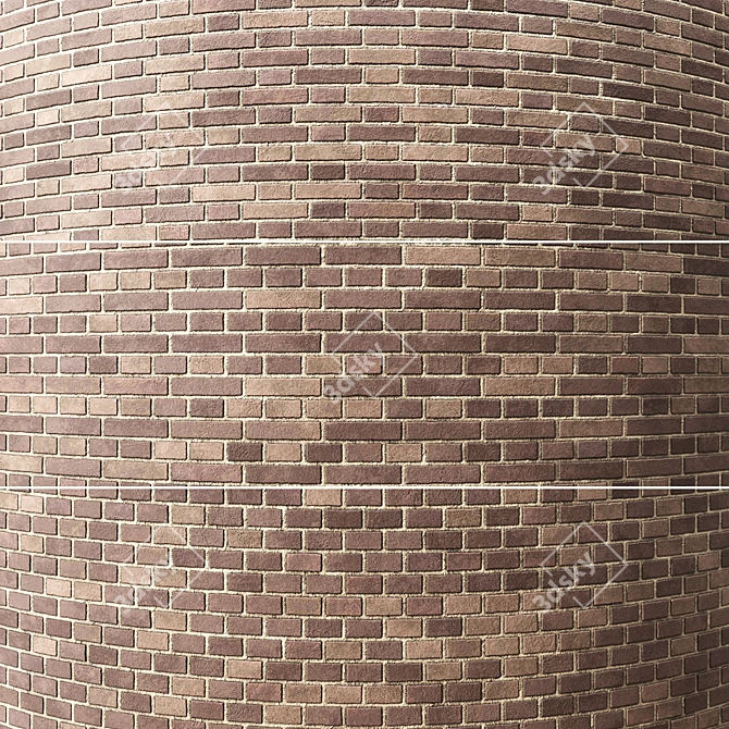 Seamless Brick Texture Pack 3D model image 4