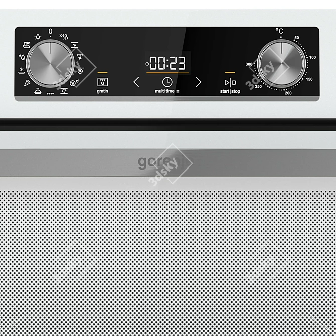 Gorenje Built-In Oven 3D Model 3D model image 3