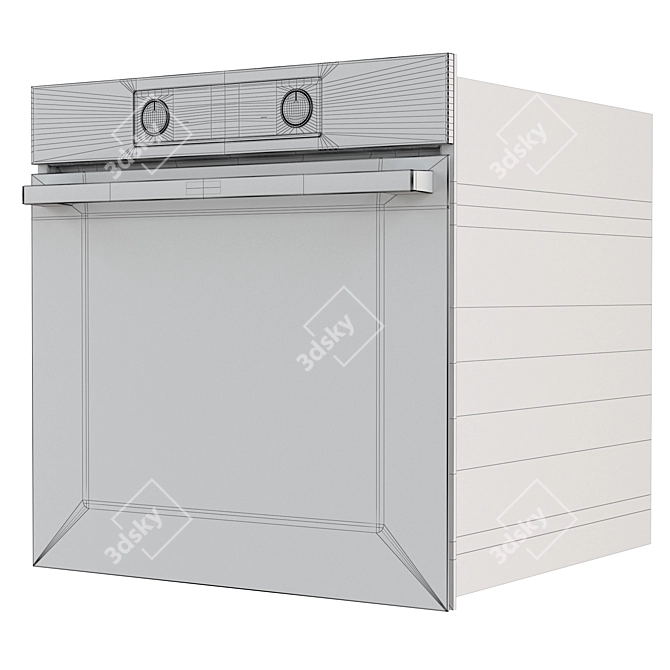 Gorenje Built-In Oven 3D Model 3D model image 7