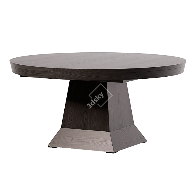 Sleek Leighton Dining Table 3D model image 3