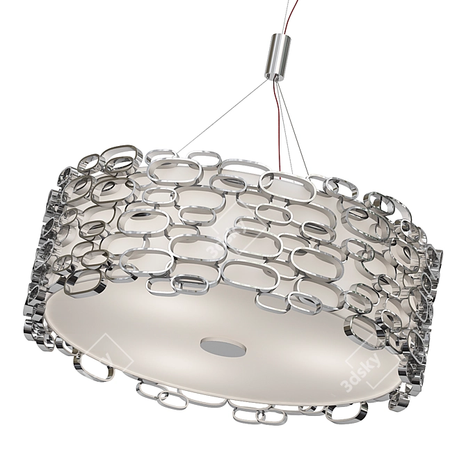 Modern Elegance Pendant Light 3D model image 2