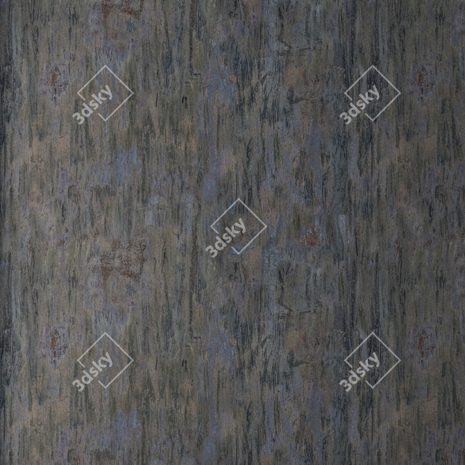 Seamless Detailed Metal Texture 3D model image 4