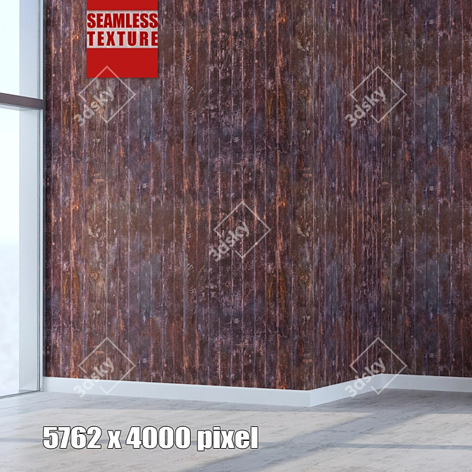 High Detail Seamless Metal Texture 3D model image 1