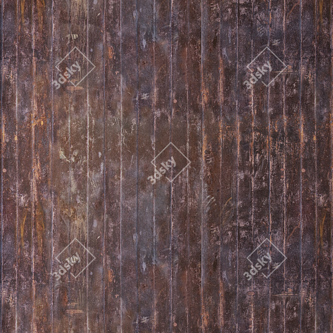 High Detail Seamless Metal Texture 3D model image 4