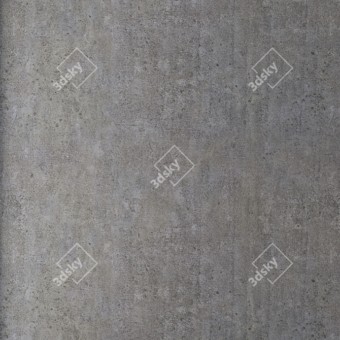 Seamless Concrete Texture Pack 3D model image 4