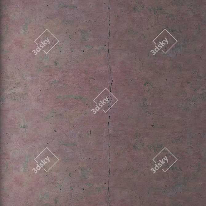 Seamless High-Detail Concrete Texture 3D model image 4