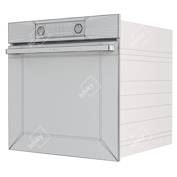 Gorenje BOS6737E06B Built-In Oven Model 3D model image 7