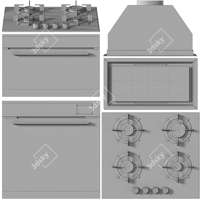 Korting Appliance Collection: Modern Kitchen Solutions 3D model image 3