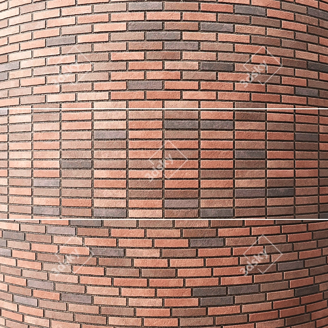 Seamless Brick Texture Pack 3D model image 3