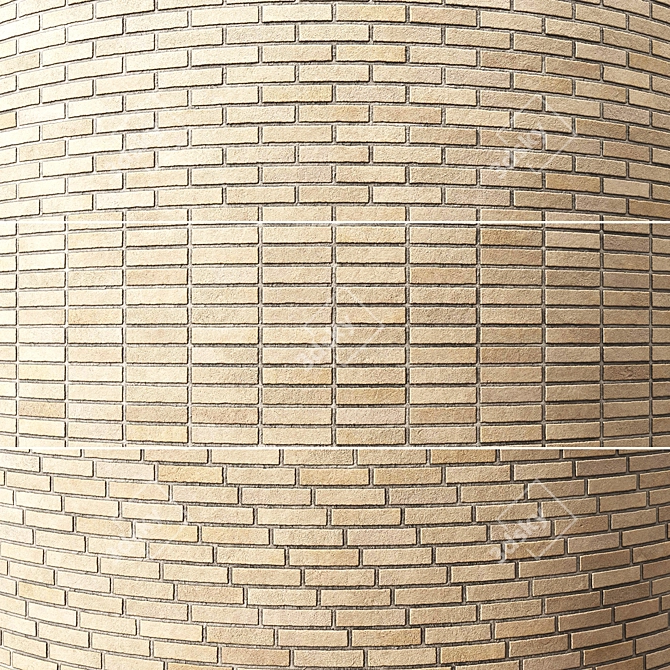 Seamless Brick Texture Pack 3D model image 3