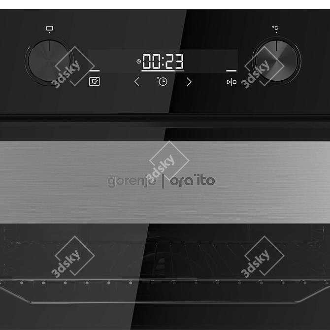 Gorenje BSA6737ORAB Built-In Oven 3D model image 4