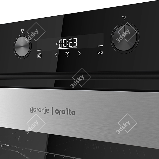 Gorenje BSA6737ORAB Built-In Oven 3D model image 5