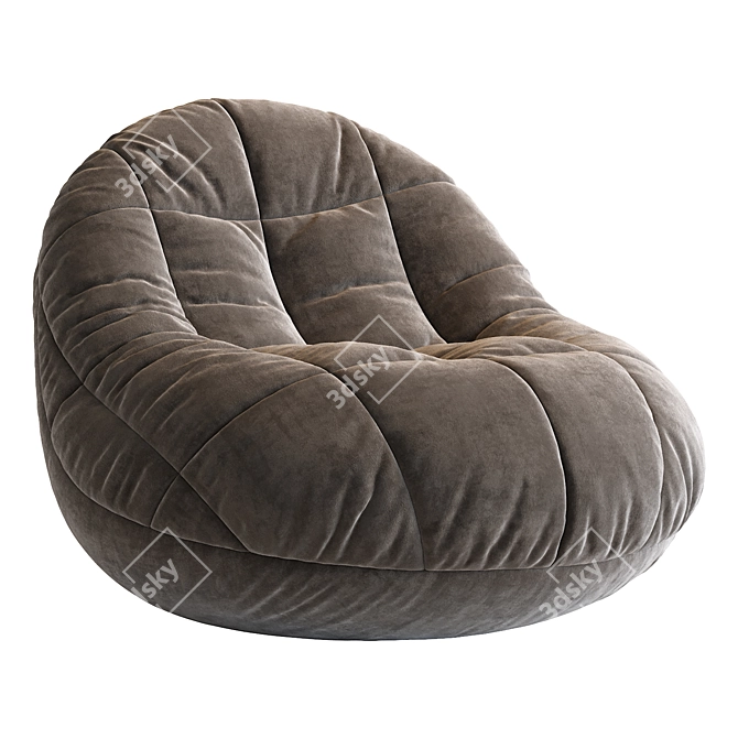 Contemporary Beanbag Seat N_3 3D model image 1