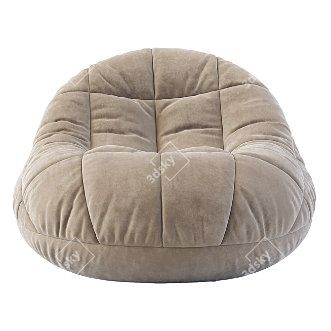 Contemporary Beanbag Seat N_3 3D model image 2