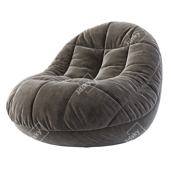 Contemporary Beanbag Seat N_3 3D model image 3