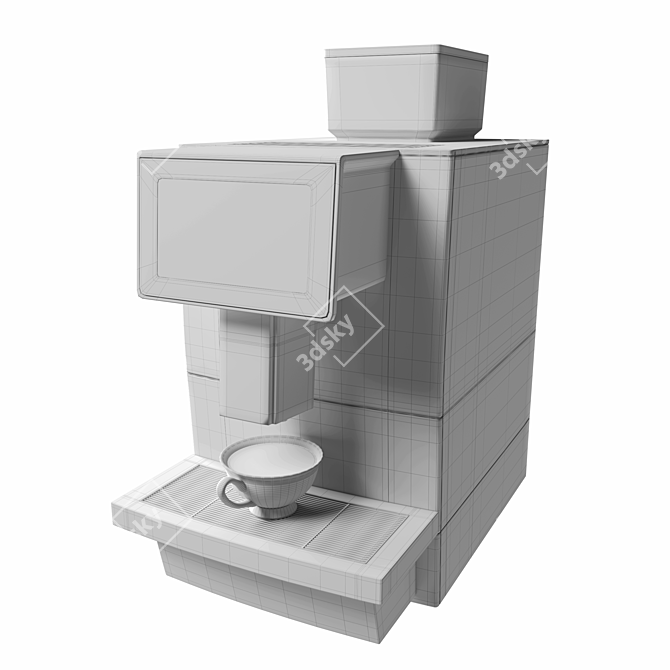 Professional Coffee Machine Dr. Coffee 3D model image 11