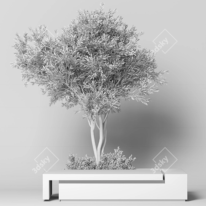 Sleek Urban Furniture Design 2015 3D model image 1