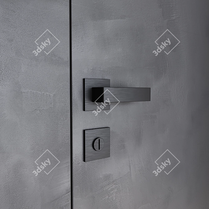 Sleek Mount Doors Collection 3D model image 2