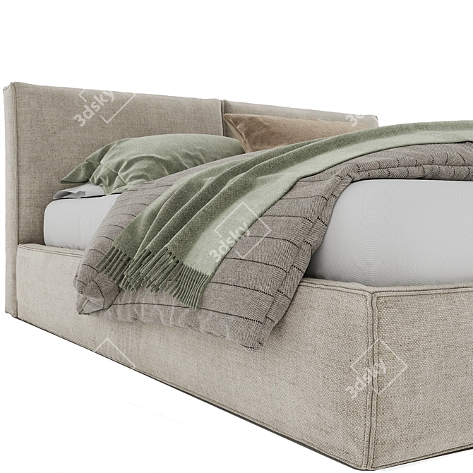 Verona Sophie Decor Bed 3D model image 4