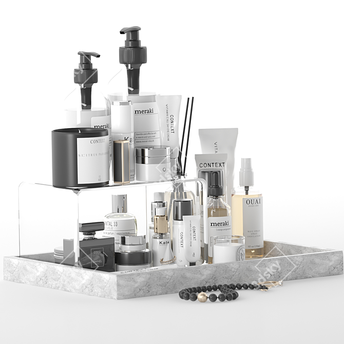 Chic Beauty Deco Set, Vray/Corona 3D model image 2