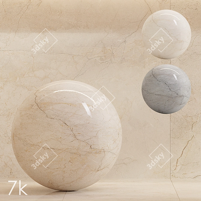  Cifre Ceramica Marble Texture Bundle 3D model image 2