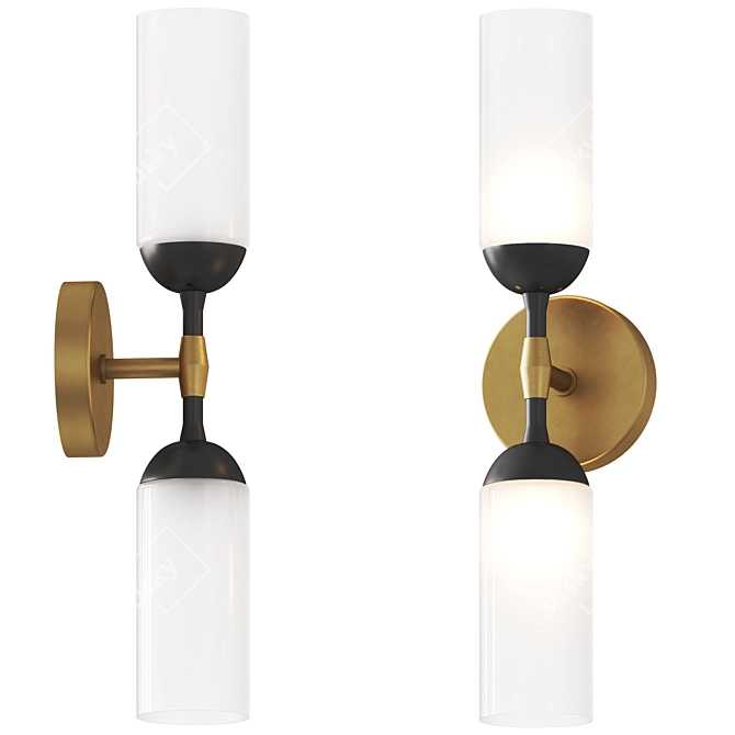  Modern Arteriors Emmett Sconce 3D model image 1