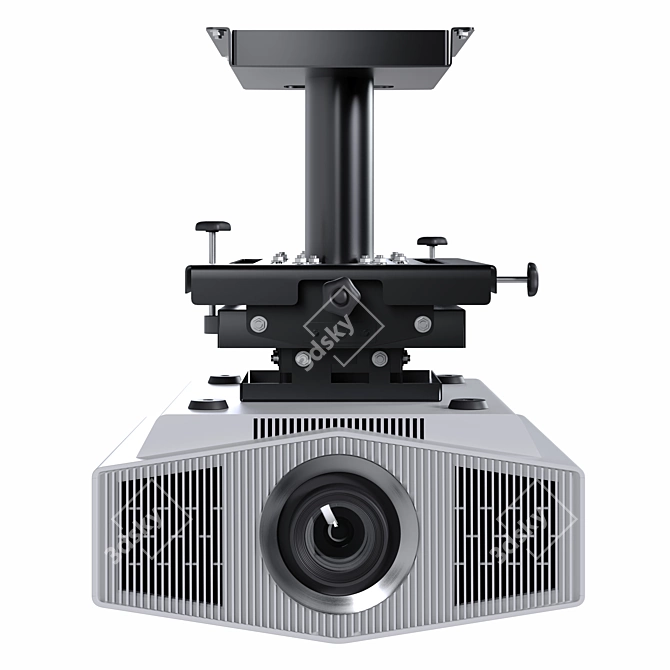 Compact 4K HDR Laser Projector 3D model image 5