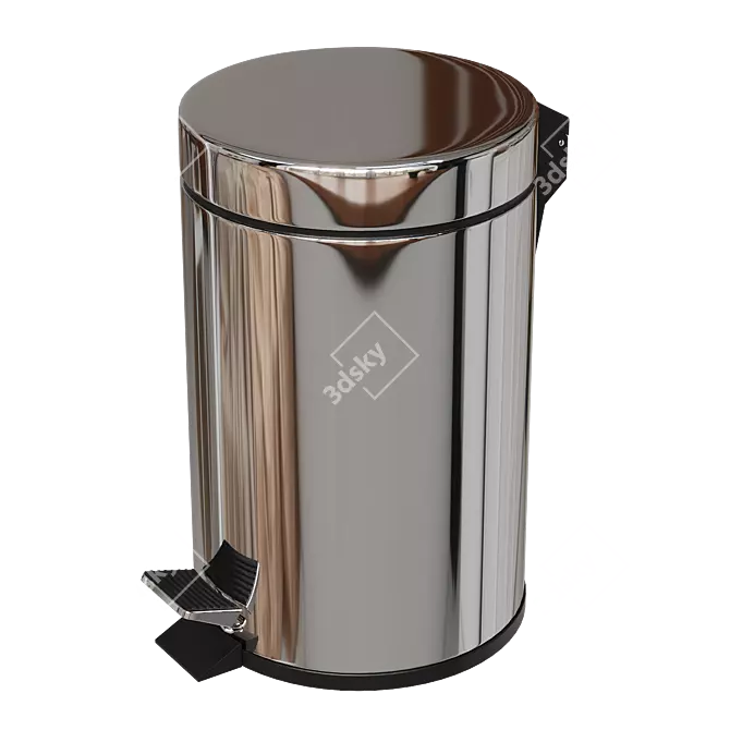 COLOMBO Design B9968 Trash Bin 3D model image 1