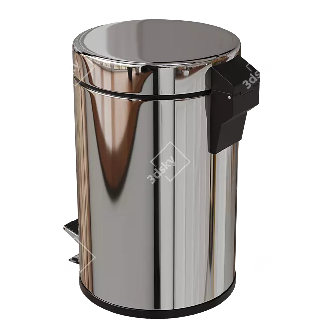 COLOMBO Design B9968 Trash Bin 3D model image 2