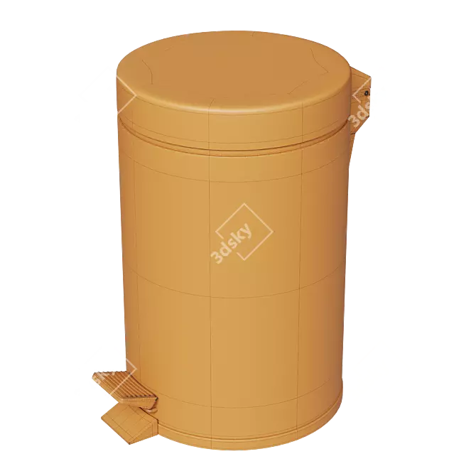 COLOMBO Design B9968 Trash Bin 3D model image 5