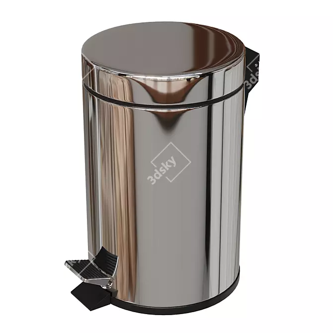 COLOMBO Design B9968 Trash Bin 3D model image 6