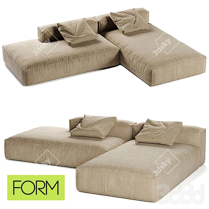 Form Loft OM Furniture Model 3D model image 3