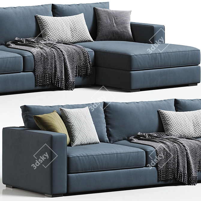 Modern BoConcept Cenova Sofa Design 3D model image 2