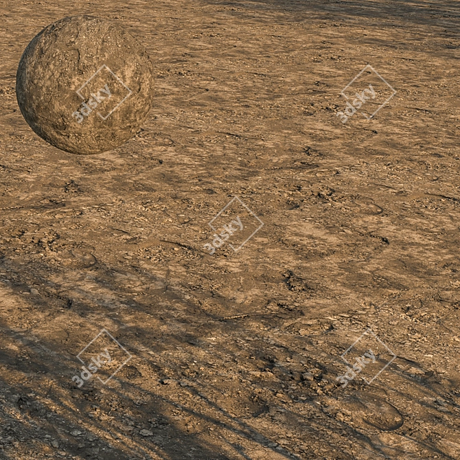 Seamless Texture Pack: Ground-009 3D model image 1