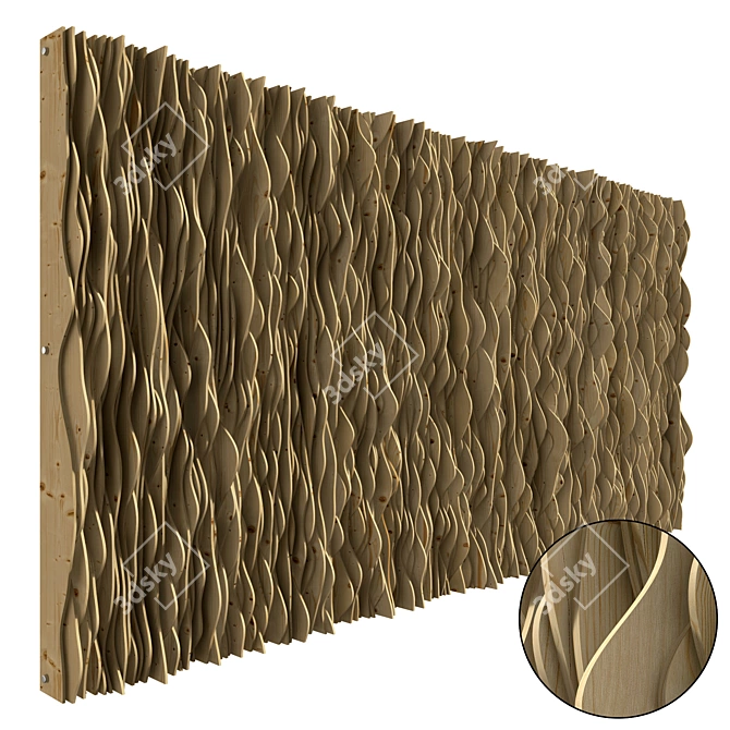 Geometric Texture Set with UVW Mapping 3D model image 1