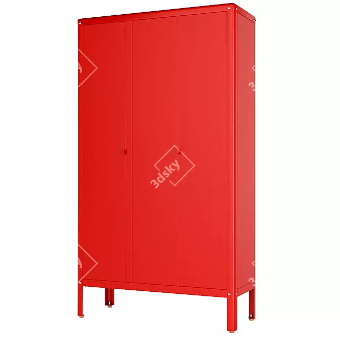 Outdoor Tool Cabinet & Hanger 3D model image 5