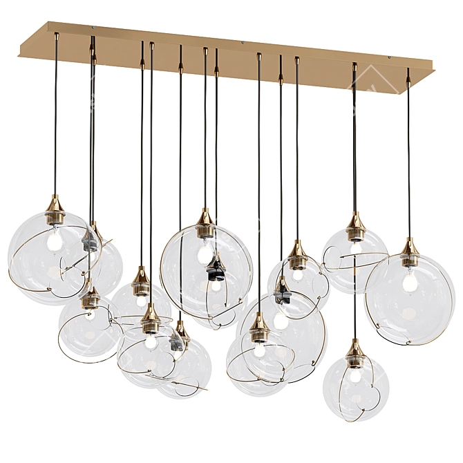 Hinkley Model 3Ds Max Chandelier 3D model image 1