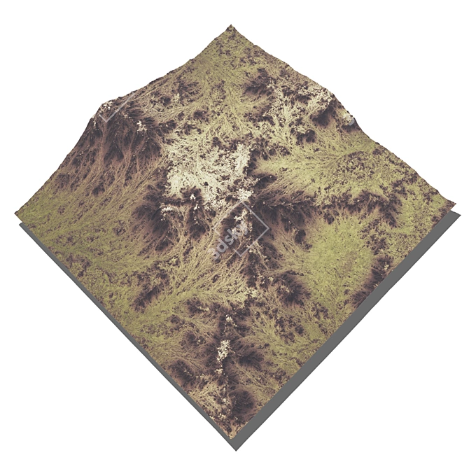  Mountains Big N4 3D Model 3D model image 1