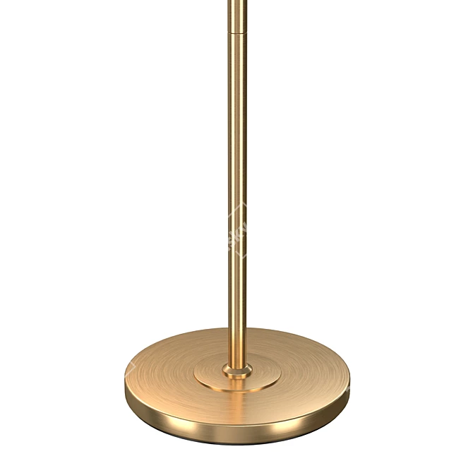 Modern Freya Rosemary Floor Lamp 3D model image 5