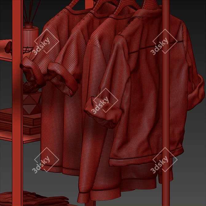 Bellwood Garment Rack - UMBRA 3D model image 5