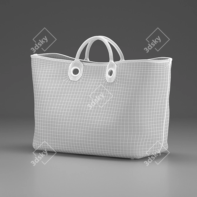 Dolce & Gabbana Capri Shopper 3D model image 4