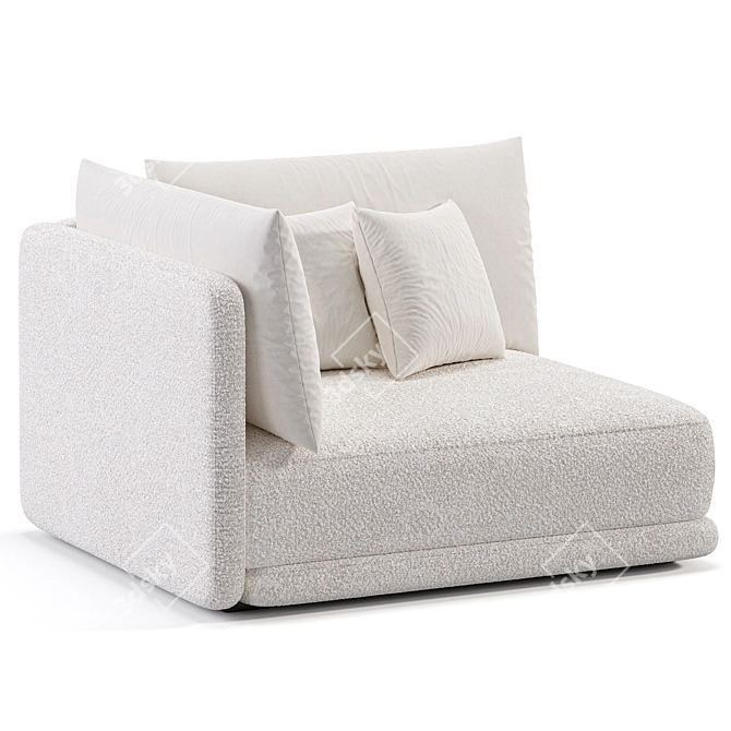 Modern Katarina Sofa Model 2015 3D model image 3