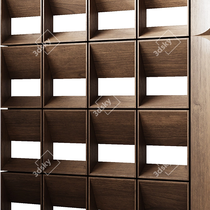  Wooden Panels 3D Model 3D model image 4